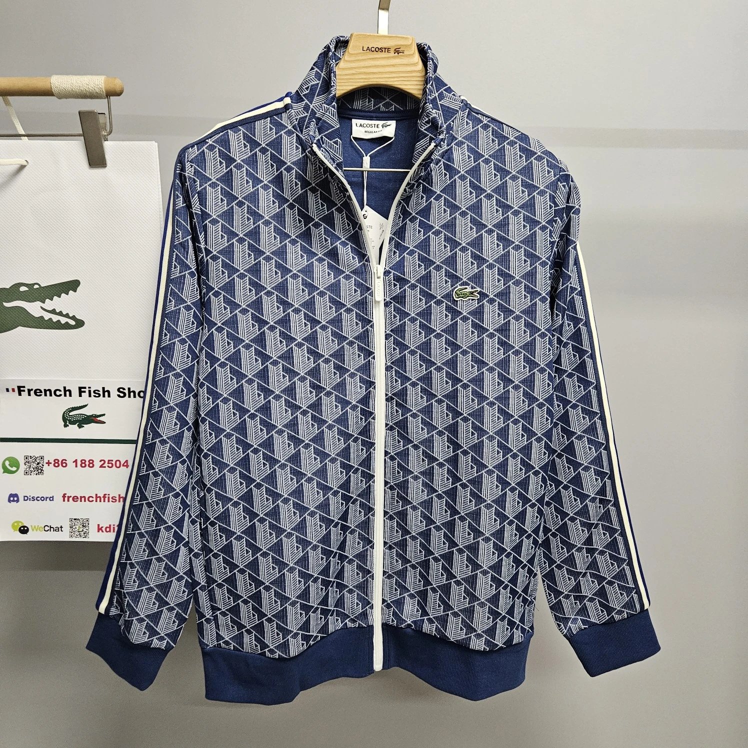 9810NewParisMonogramTrackJacketTrousersuit1368