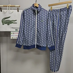 thumbnail for 【9.8/10】New Paris Monogram Track Jacket Trouser suit1368