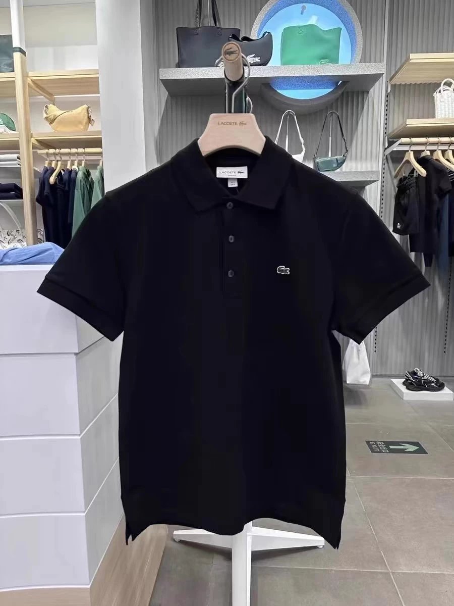 101025经典polo衫Three buttons slim fit 长青款男装春夏新款纯色三粒纽扣短袖商务休闲修身透气纯棉翻领T恤黄子韬同款PH7937 13