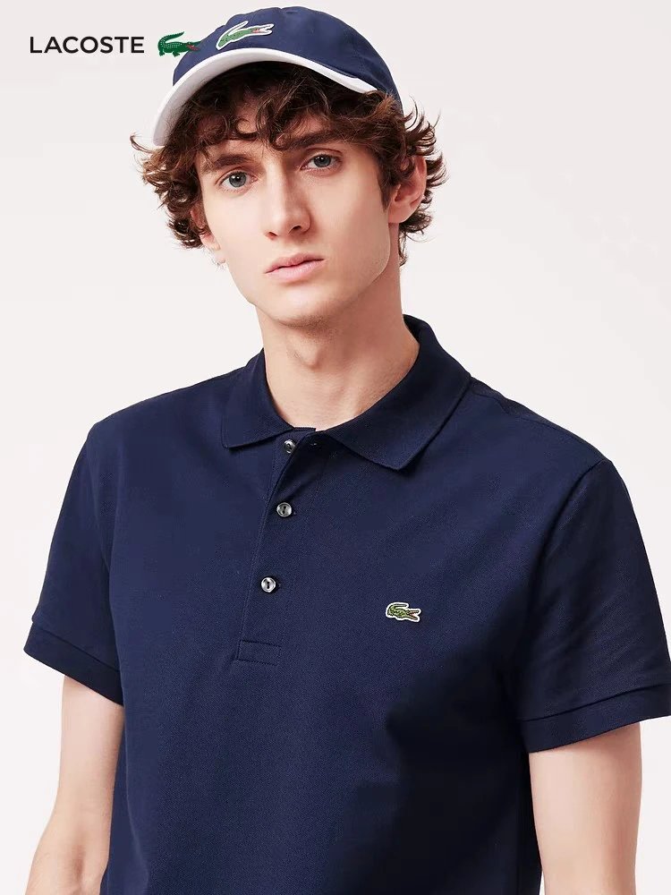 Lacoste Slim Fit Navy Polo Shirt - 4