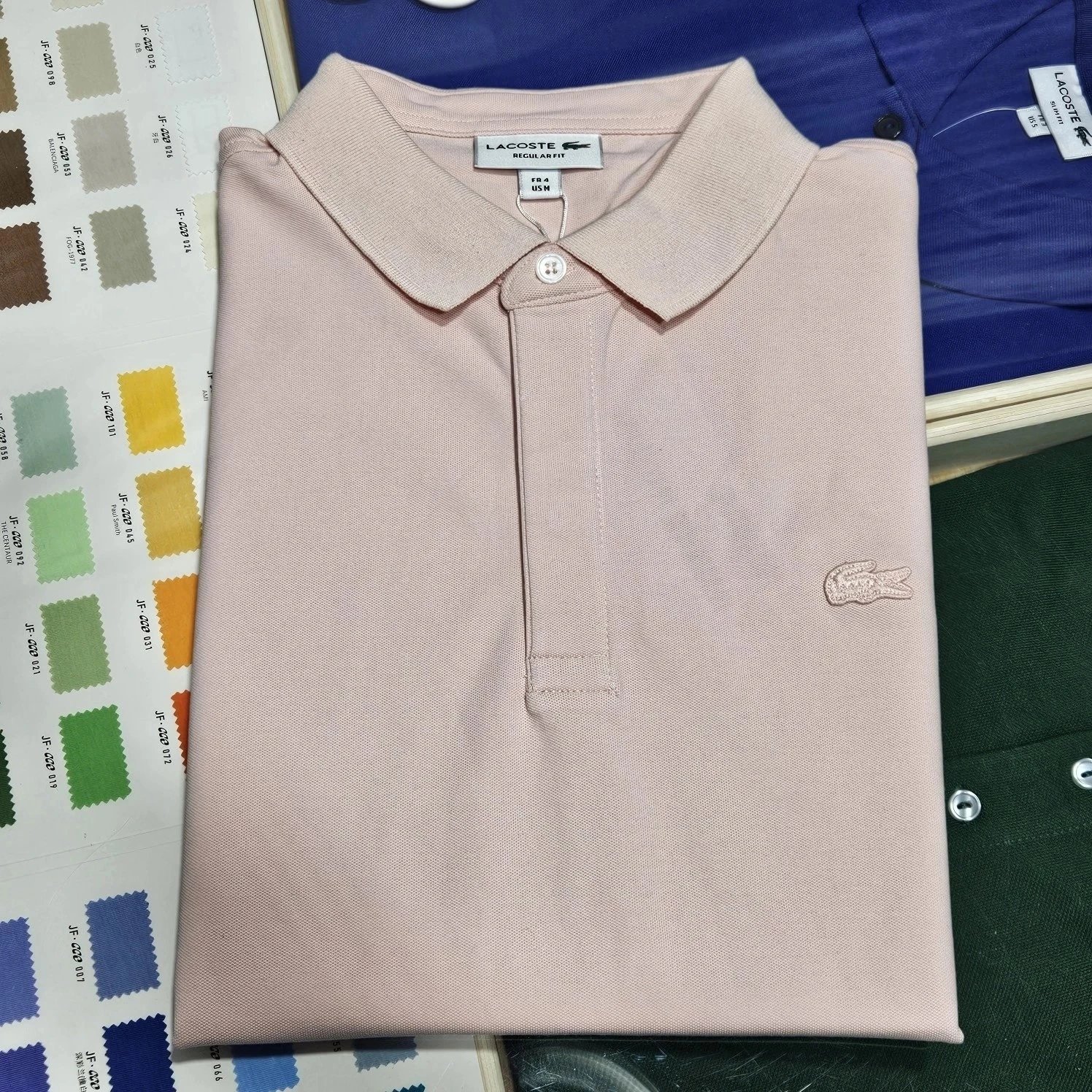 Lacoste Shirt Tonal Logo Pink