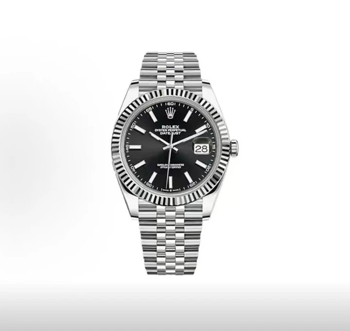 Rolex Oyster Perpetual Datejust Watch - Black Dial-010564