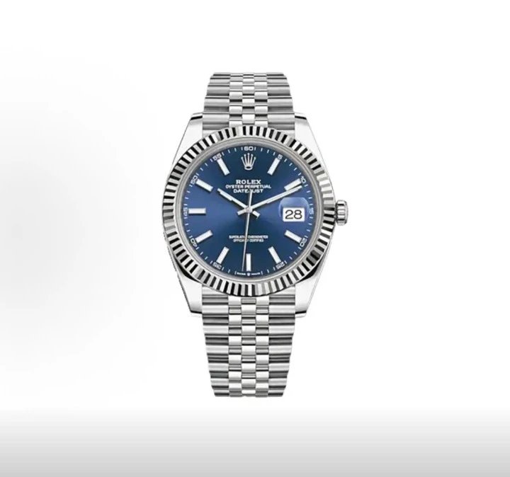Rolex Datejust Watch - Blue Dial-010401