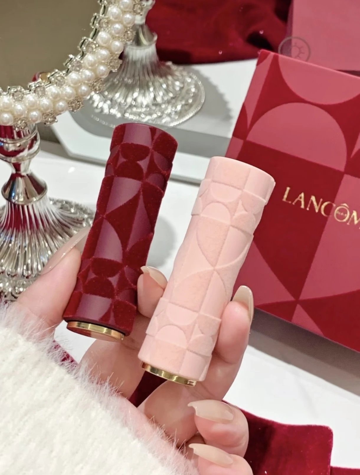 【 Exclusive for old customers 】 Love your multi-faceted Lanjia 2026 Valentine's Day limited edition double-sided stunning lipstick 375/396