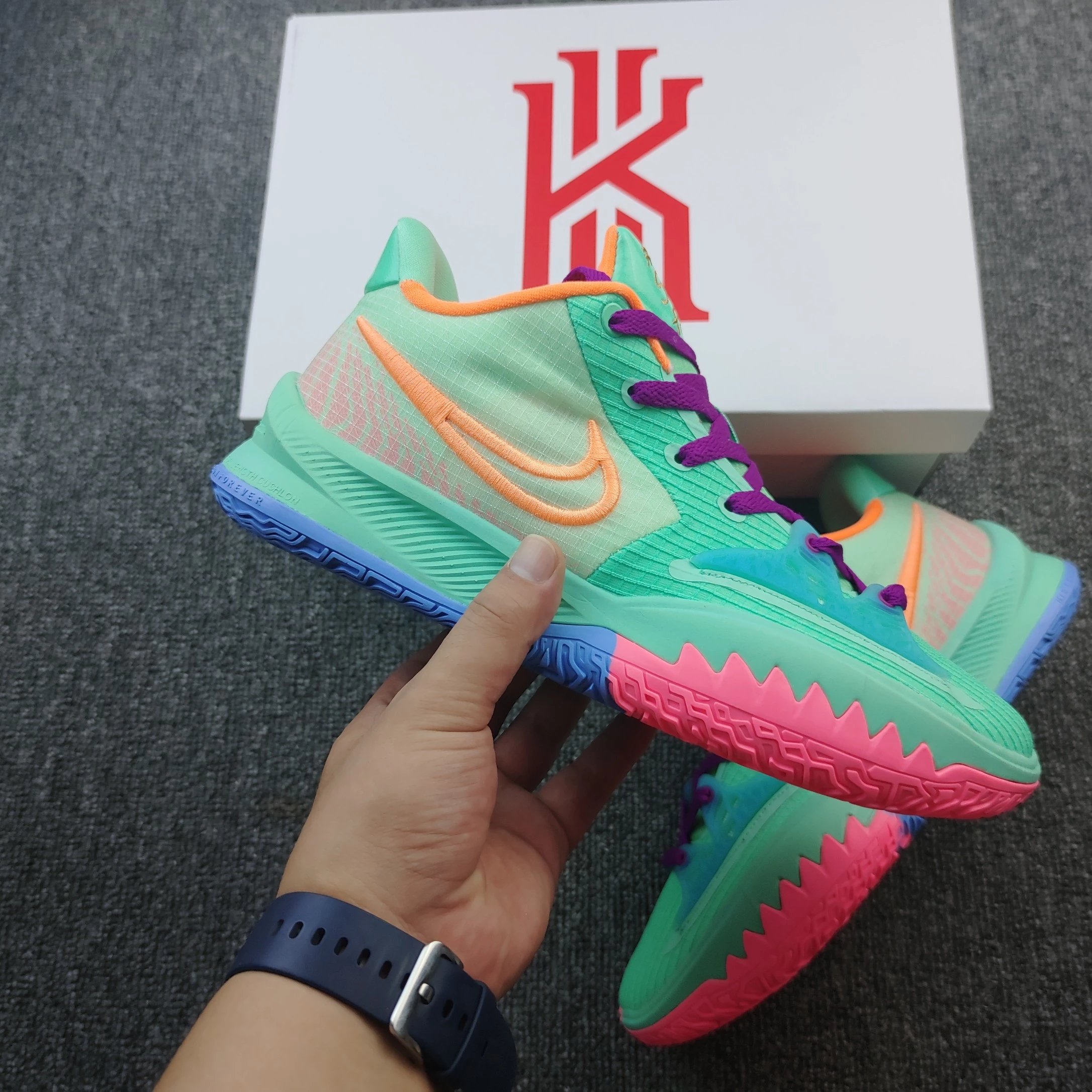 Nike Kyrie Infinity 'Pastel Wave' Basketball Sneakers Basketball Shoes - 9