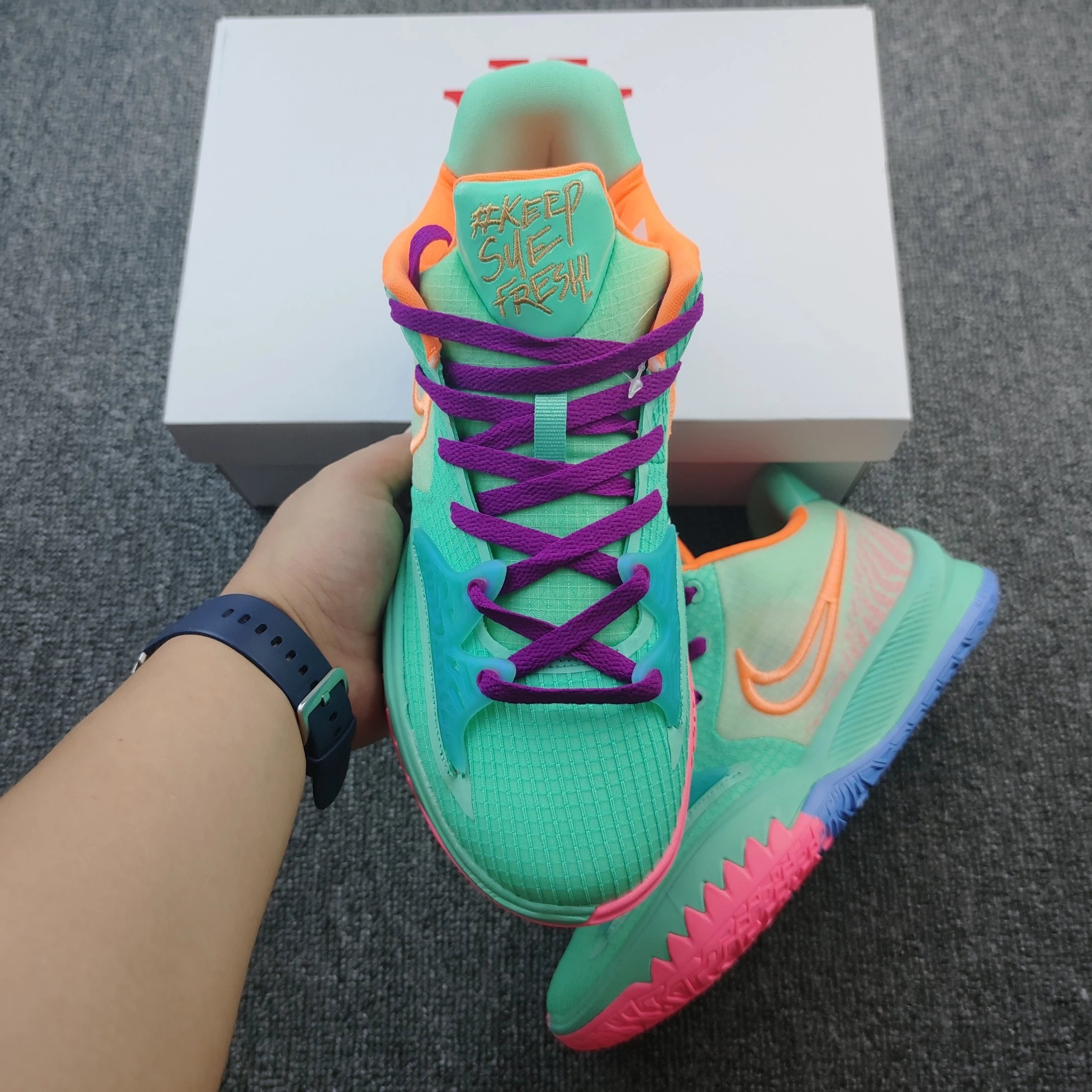 Nike Kyrie Infinity 'Pastel Wave' Basketball Sneakers Basketball Shoes - 10