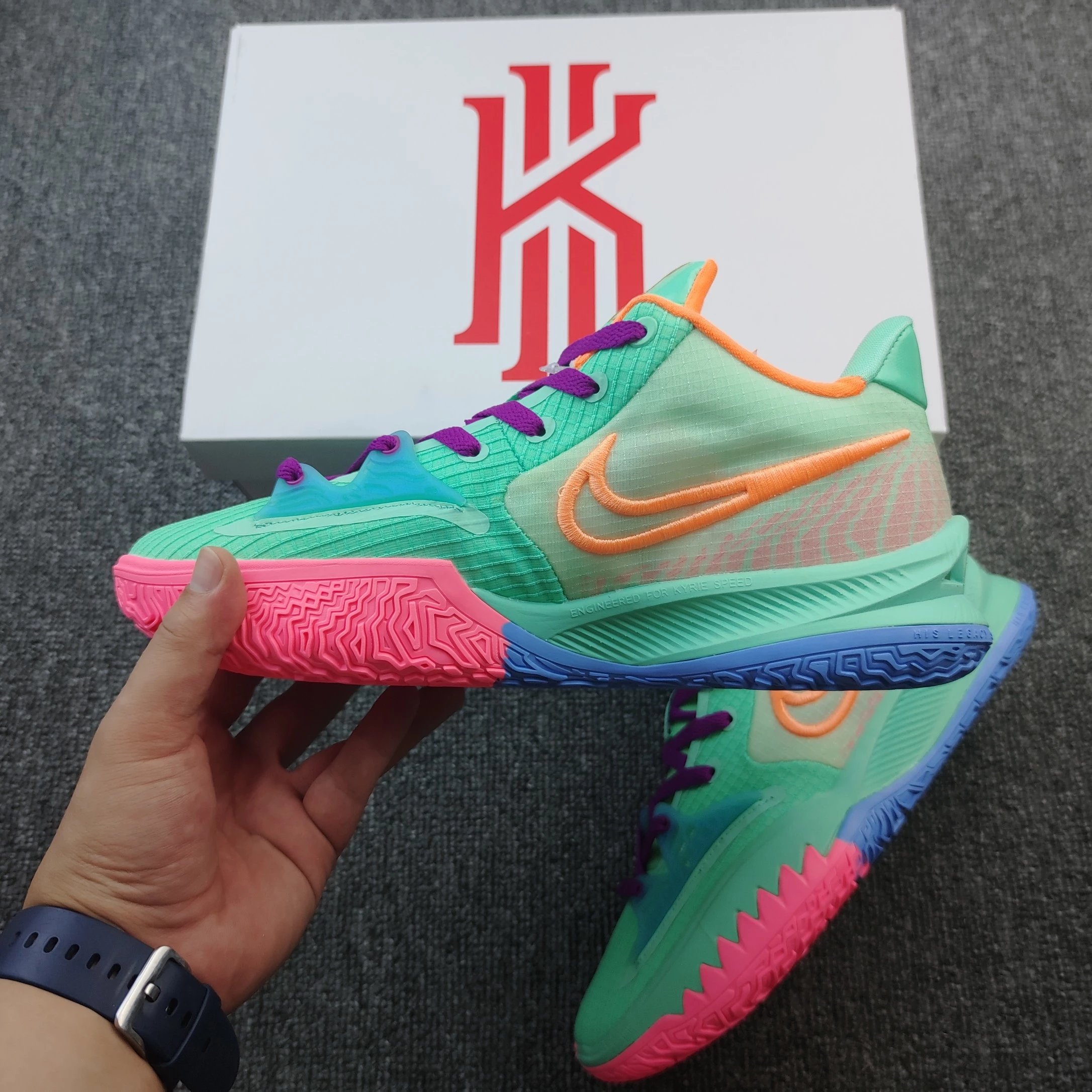 Nike Kyrie Infinity 'Pastel Wave' Basketball Sneakers Basketball Shoes - 11