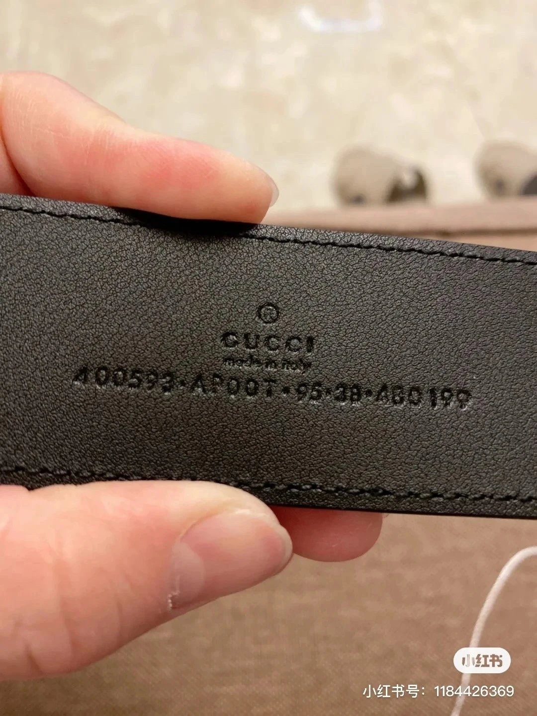 Gucci Belts Leather belt with Double G buckle image 7