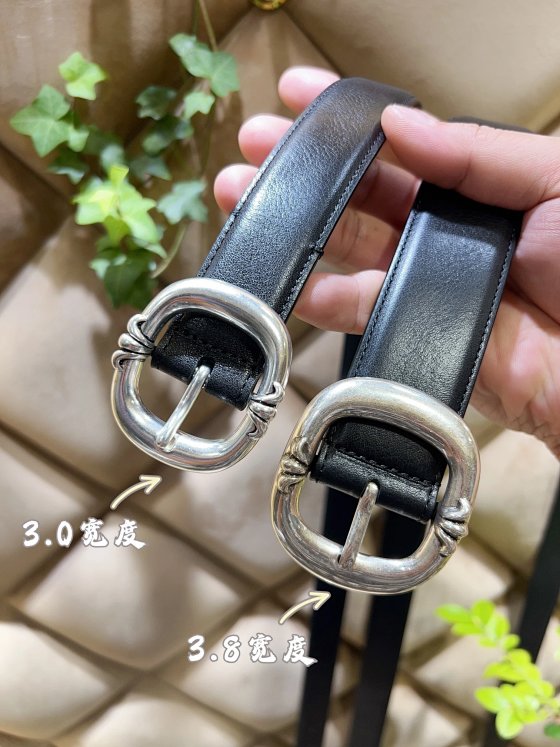 Kelo heart oil wax cowhide belt