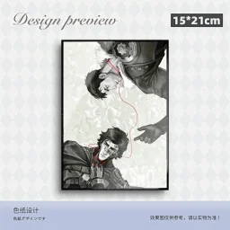 thumbnail for [Pre-sale] Angel of Glass postcard set
