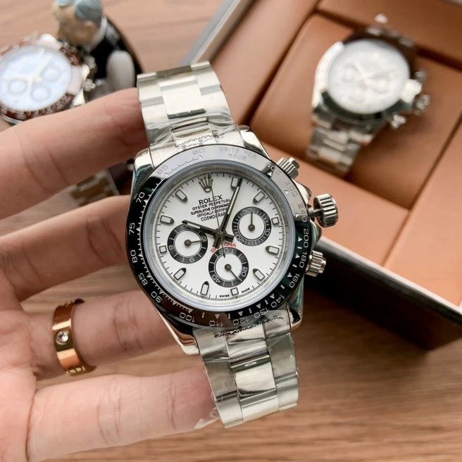 Silver Panda (all steel strip watches can be replaced with adhesive tape, just leave a note)