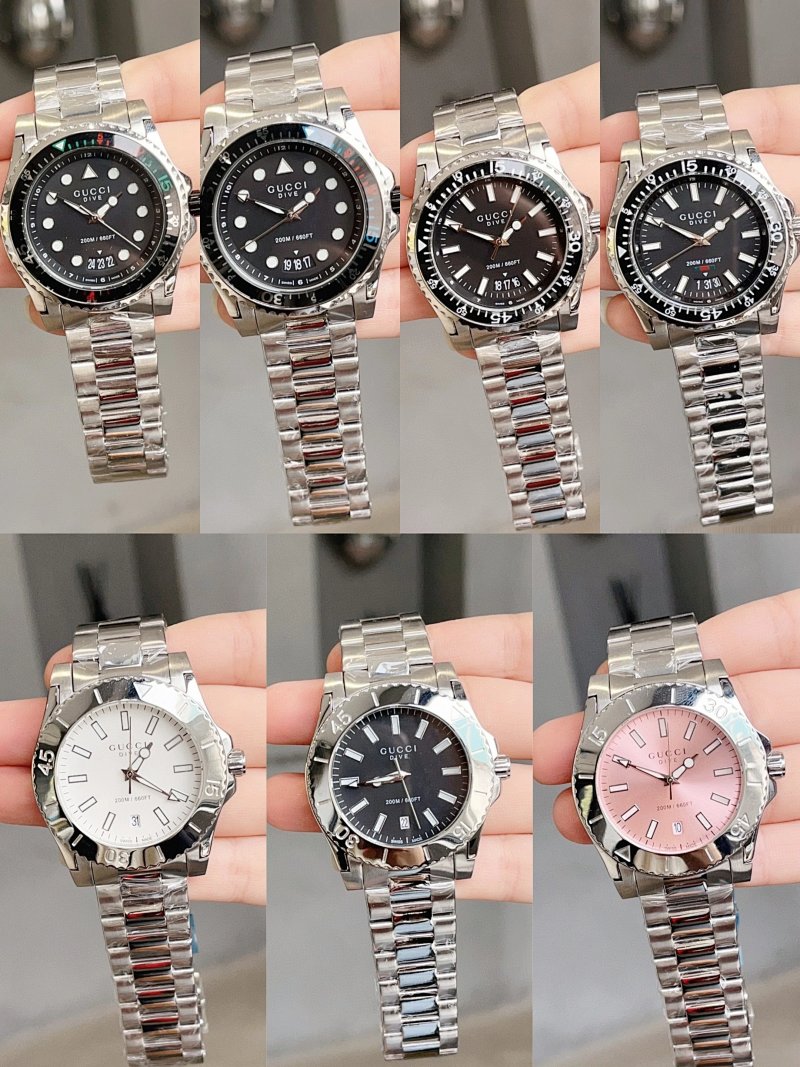 7 3 Gucci 40mm Dive