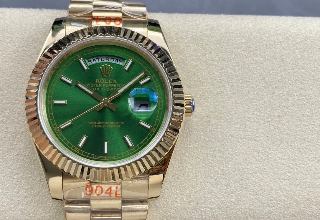 Dingzi · Full Gold Green Plate