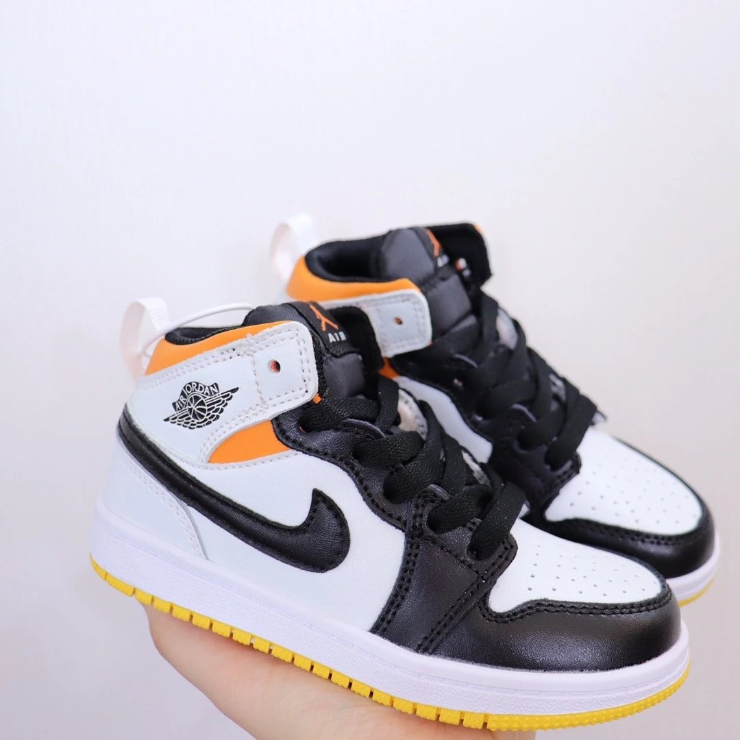 Black White Orange 8180