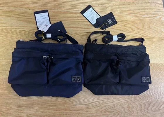 PORTER FORCE SHOULDER BAG Yoshida Made in Japan Commuter Crossbody Bag Single Strap Bag