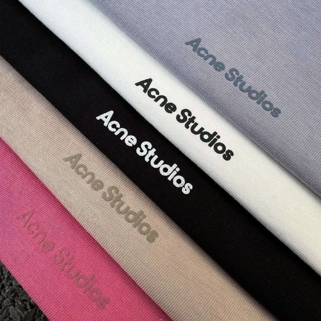 Acne Studios Black Long Sleeve T-Shirt