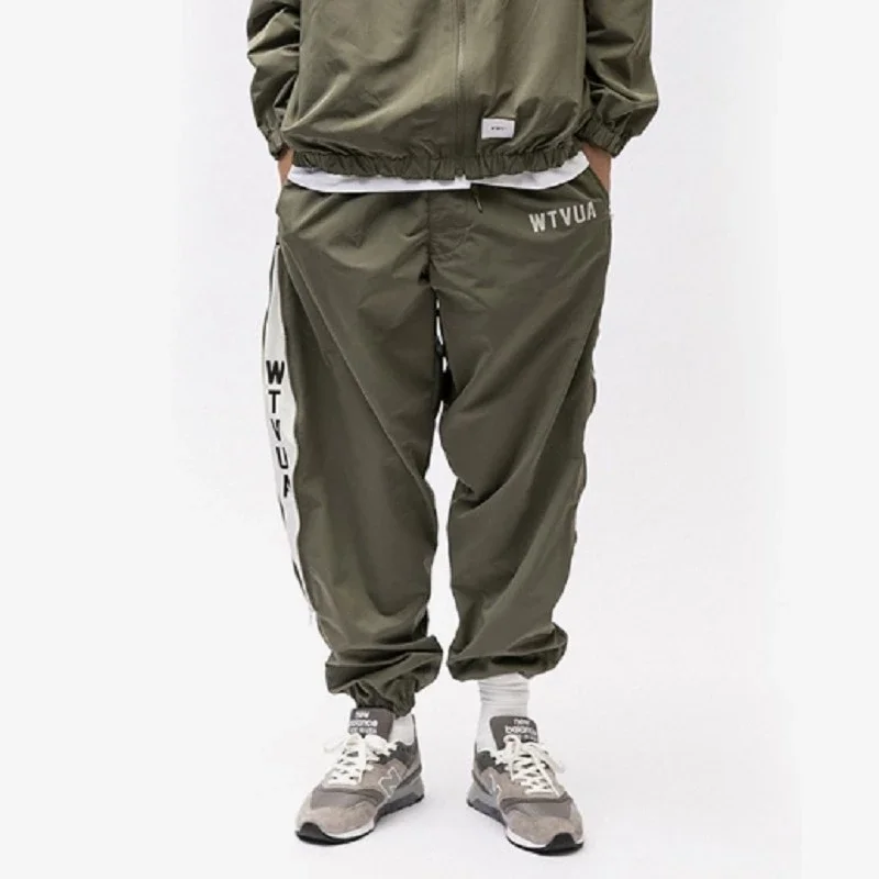 WTAPS DELI TROUSERS. COPO. TAFFETA 拉链束脚裤休闲裤19SS