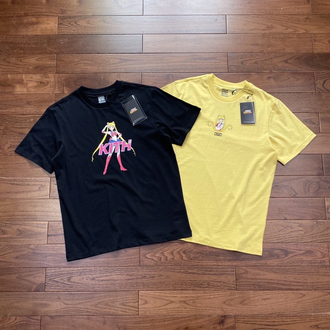 20ss Kith Women x Sailor Moon Mott美少女战士联名情侣短袖T恤tee