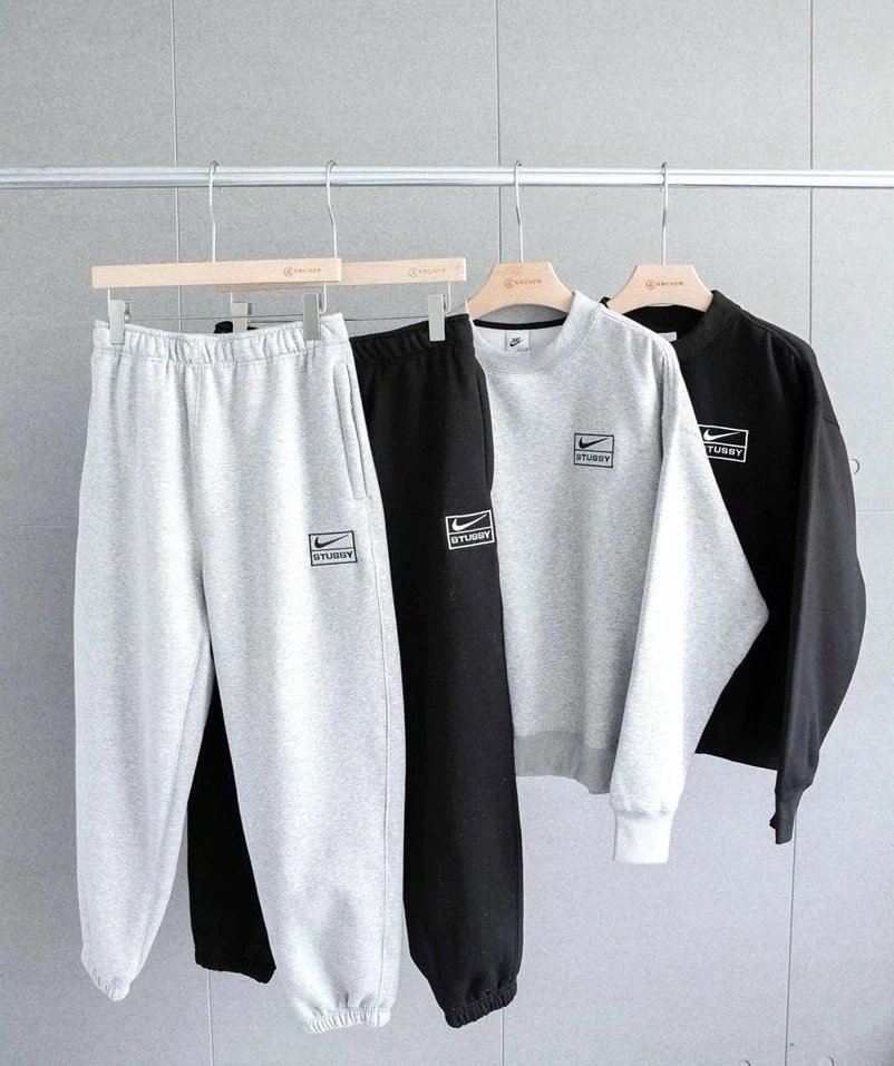 Stussy Nike Grey Swe