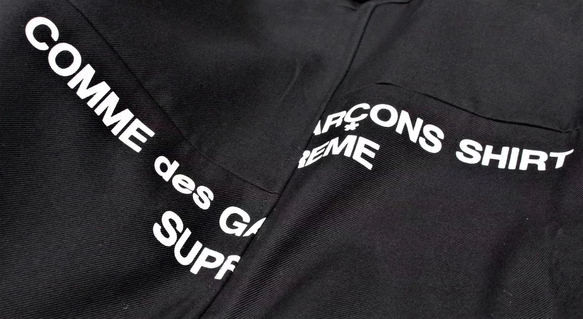 Supreme CDG川久保玲Wool Overcoat 切割羊毛大衣风衣