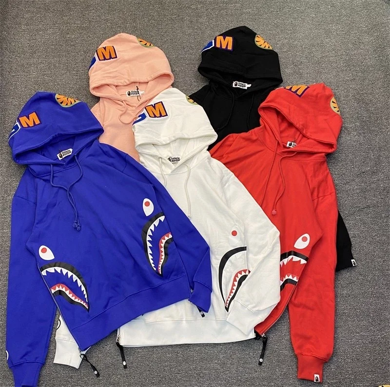 Bape side zip hoodie deals