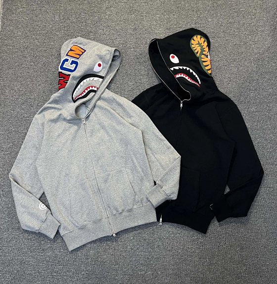 BAPE SHARK FULL ZIP HOODIE Shark Hoodie Jacket