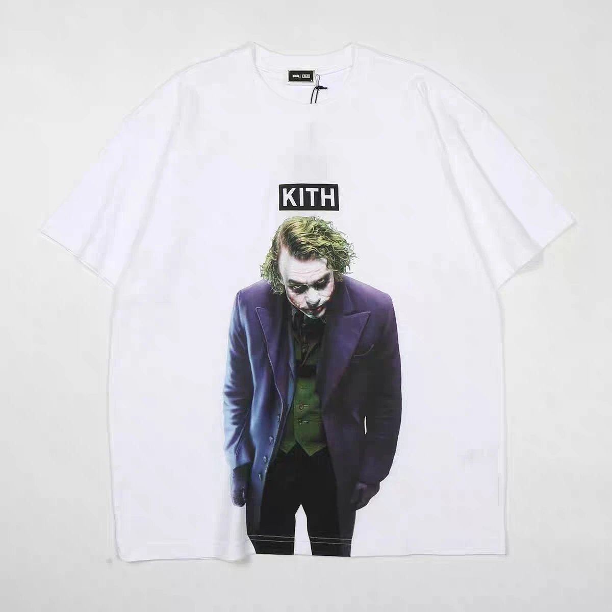 KITH × BATMAN JOKER TEE Limited Edition Batman Joker Graphic Short-Sleeve T-Shirt