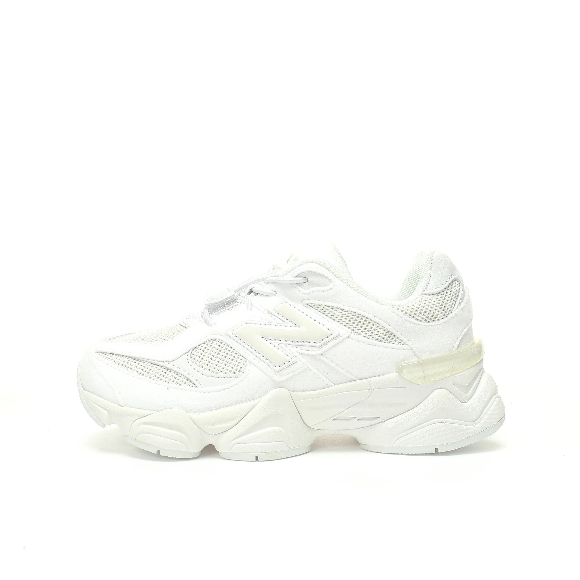 NB新百伦New Balance 9060"White"系列复古百搭老爹风小象蹄休闲运动跑步鞋“全白”PV9060NRJ