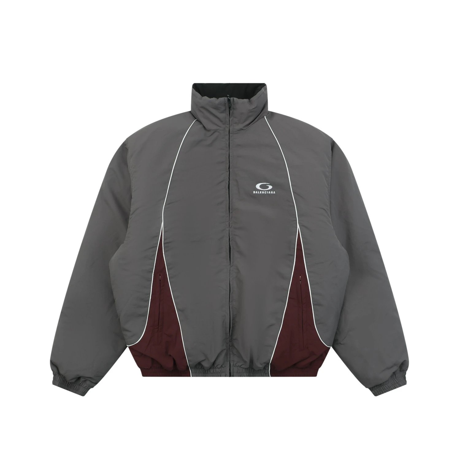 Balenciaga/巴黎世家 圆环小标双面穿羽绒服-正面