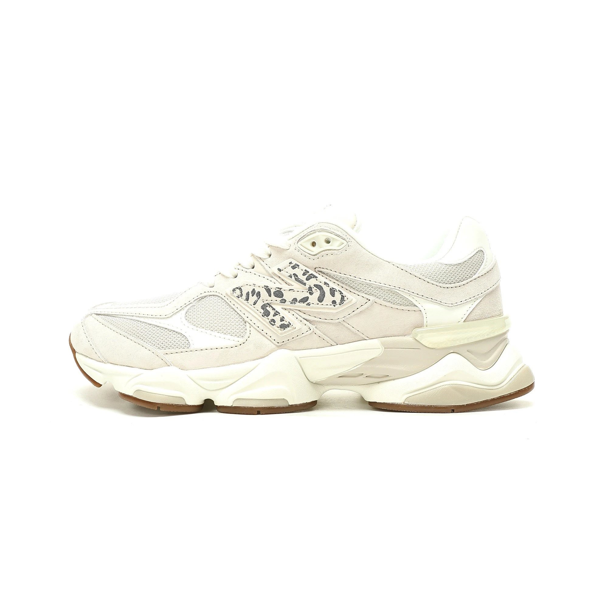 全新NB新百伦New Balance 9060"Sea Salt Leopard"系列复古百搭老爹风小象蹄休闲运动跑步鞋“海盐白豹纹”U9060ASP