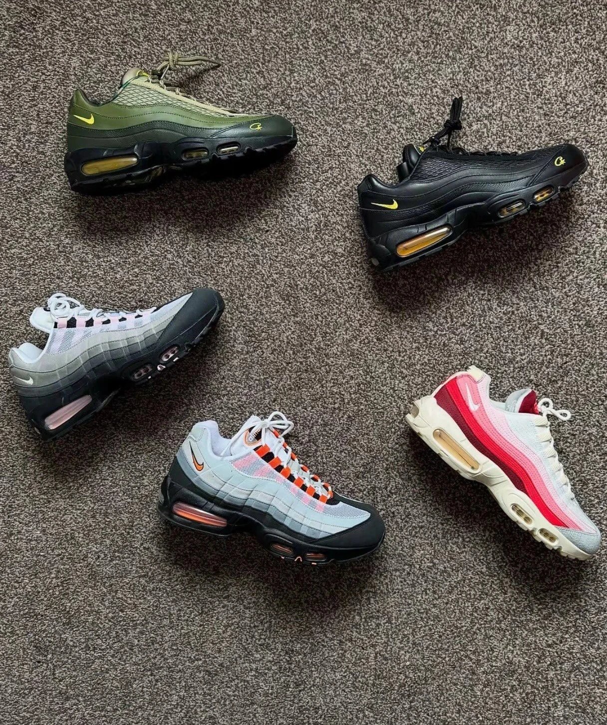 Air Max 95 Collection Durable and Comfortable Air Cushion Versatile Casual Running Shoe DM0012-600
