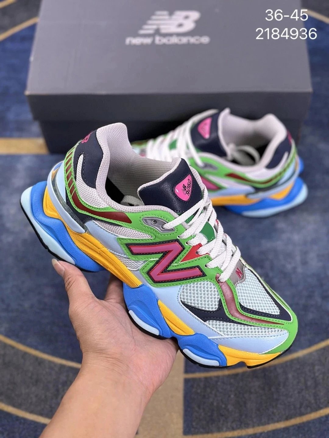 New Balance 9060 Multicolor Chunky Sneakers
