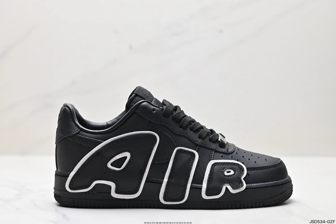 CPFM x F1 Black Co branded Pippen Air Force No.1 Retro Breathable Casual Shoes Low Top Board Shoes Sports Shoes Versatile Trendy Shoes Men's Shoes Women's Shoes DC4457-001