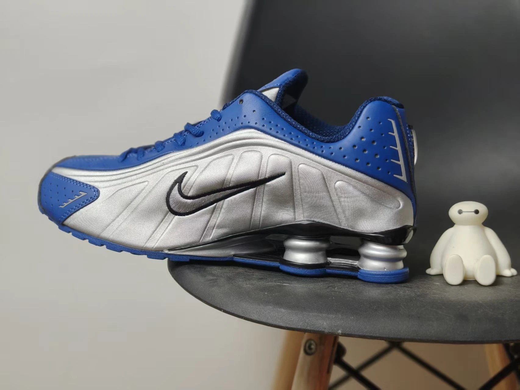 Navy Blue Silver Silver