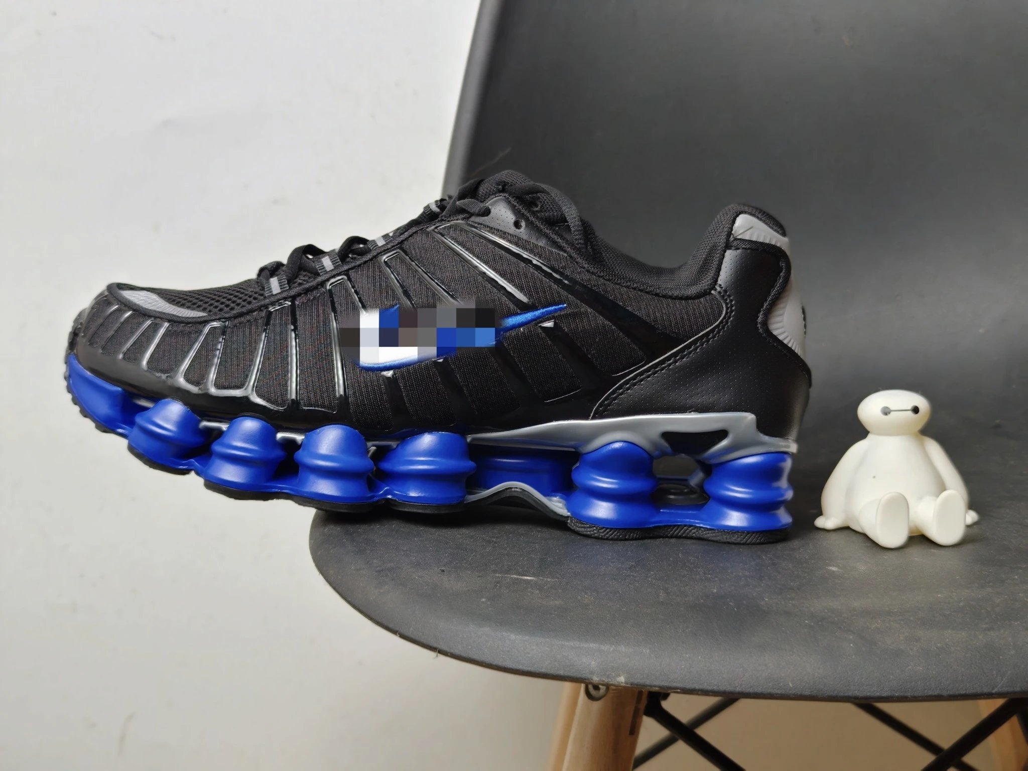 Black Blue Silver
