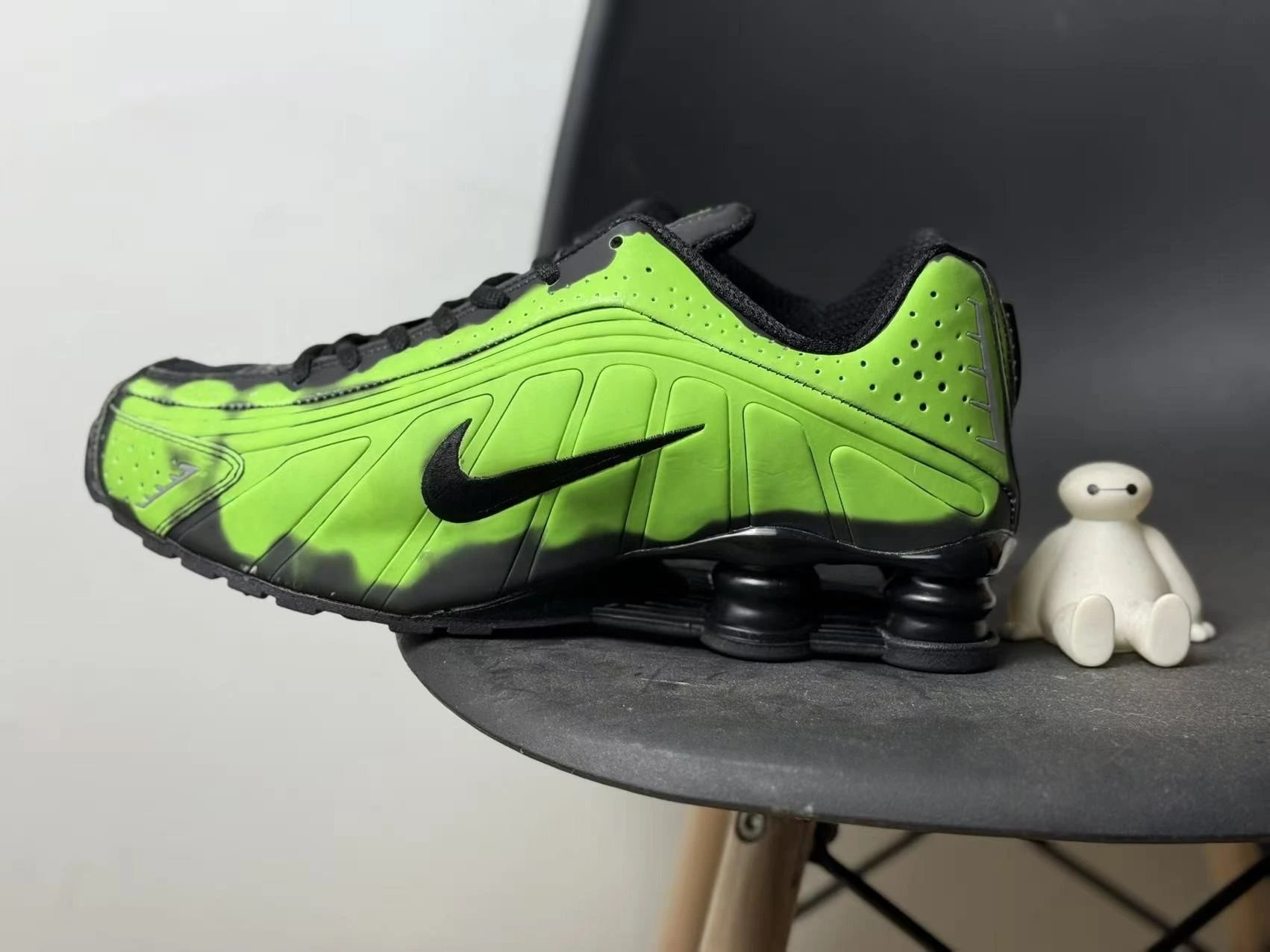 Nike Shox R4 Low Lime Green Black HJ7303-445