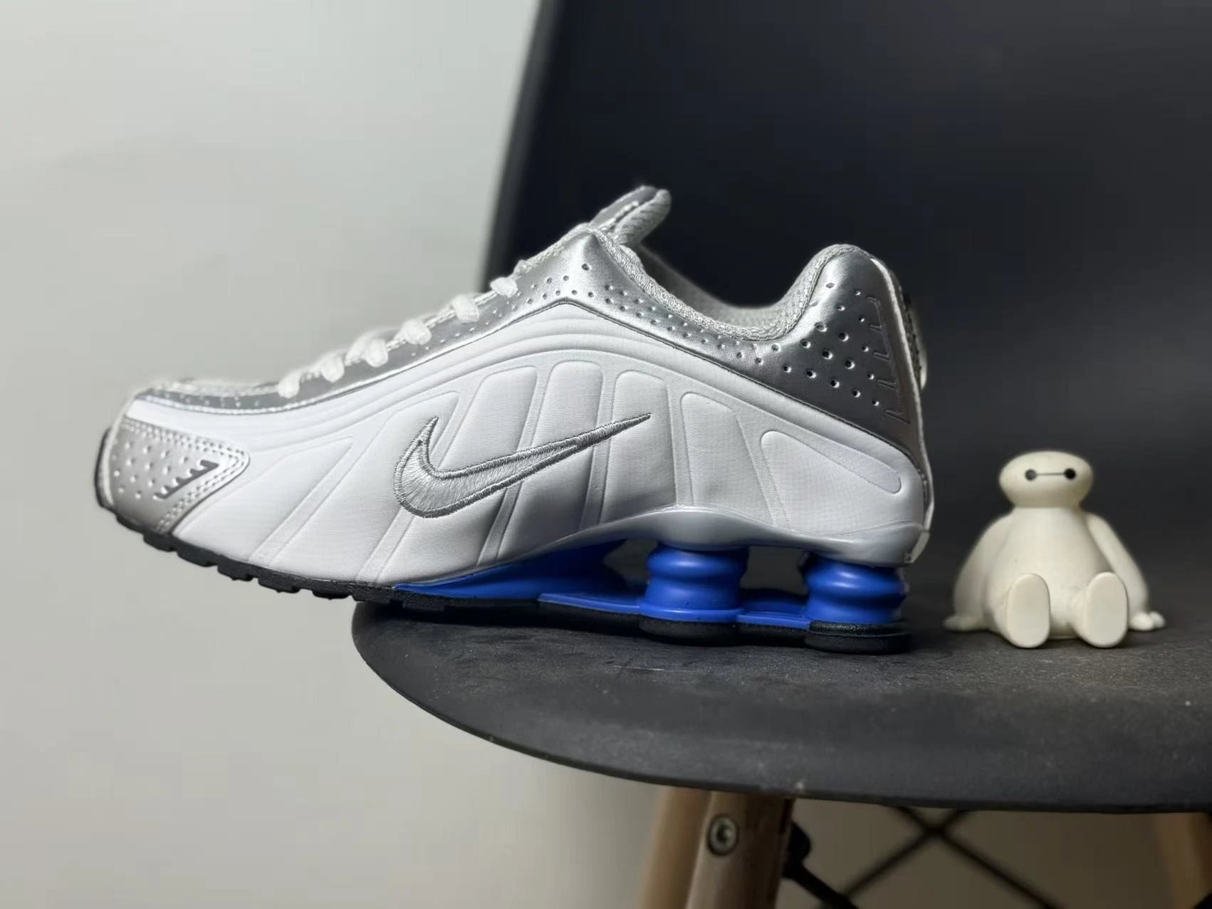 Silver White Blue