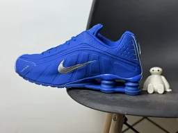 thumbnail for [Collection] Shox R4 Air Column Comfortable Versatile Shock Absorption Anti-Slip Abrasion Resistant Low-Top Running Shoes Unisex HJ7303-445