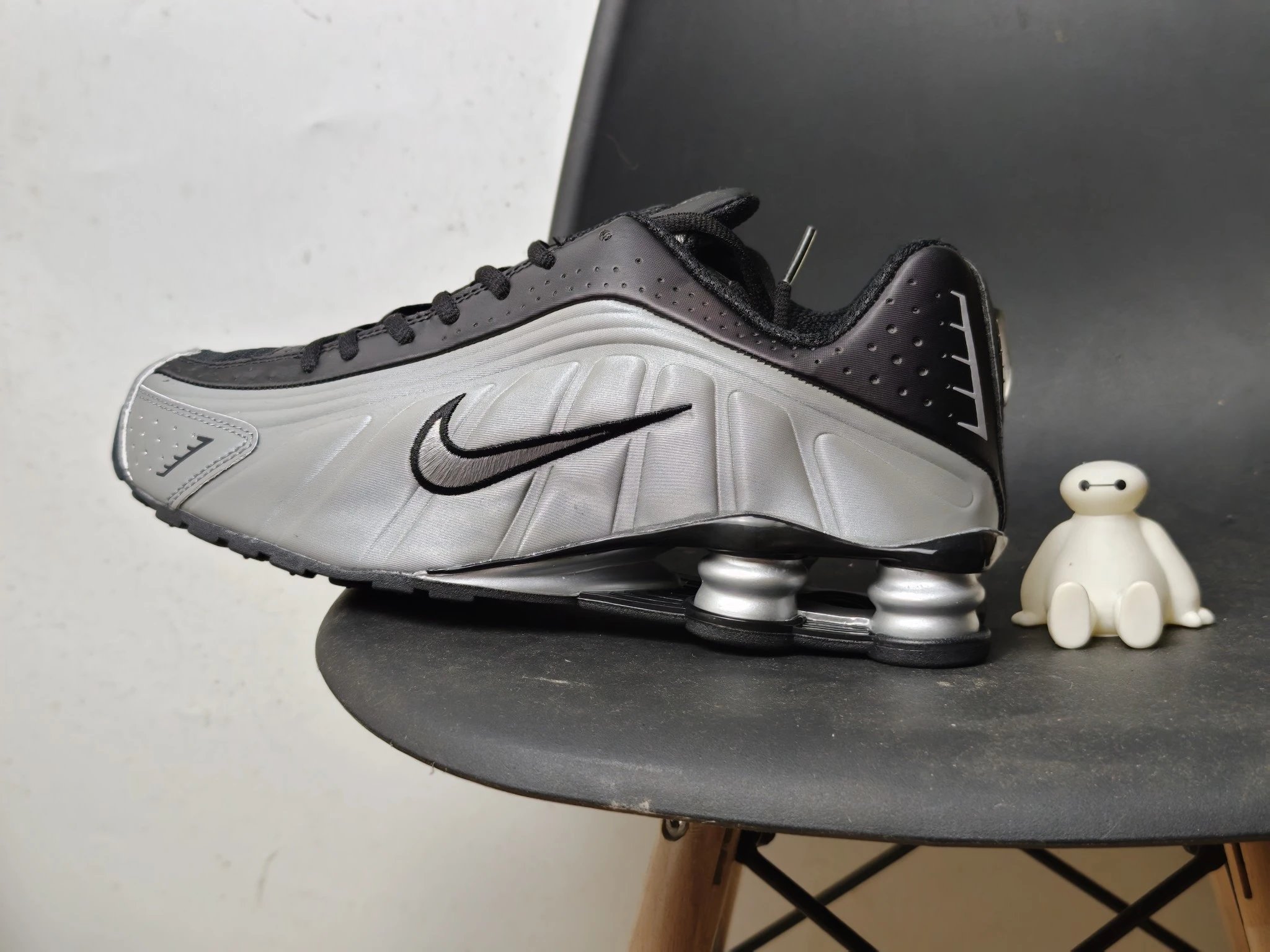 Black Gray Silver