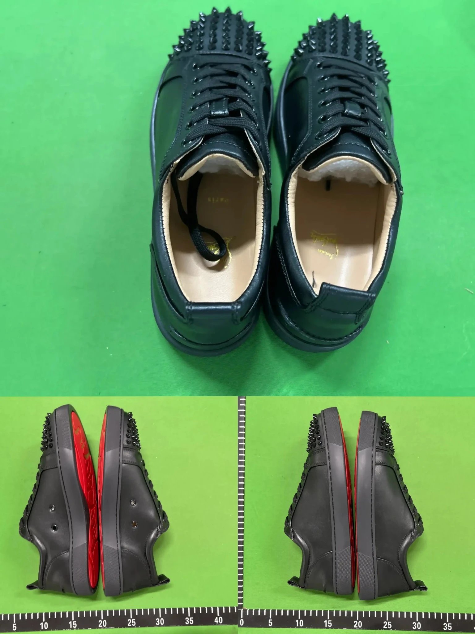 Black leather