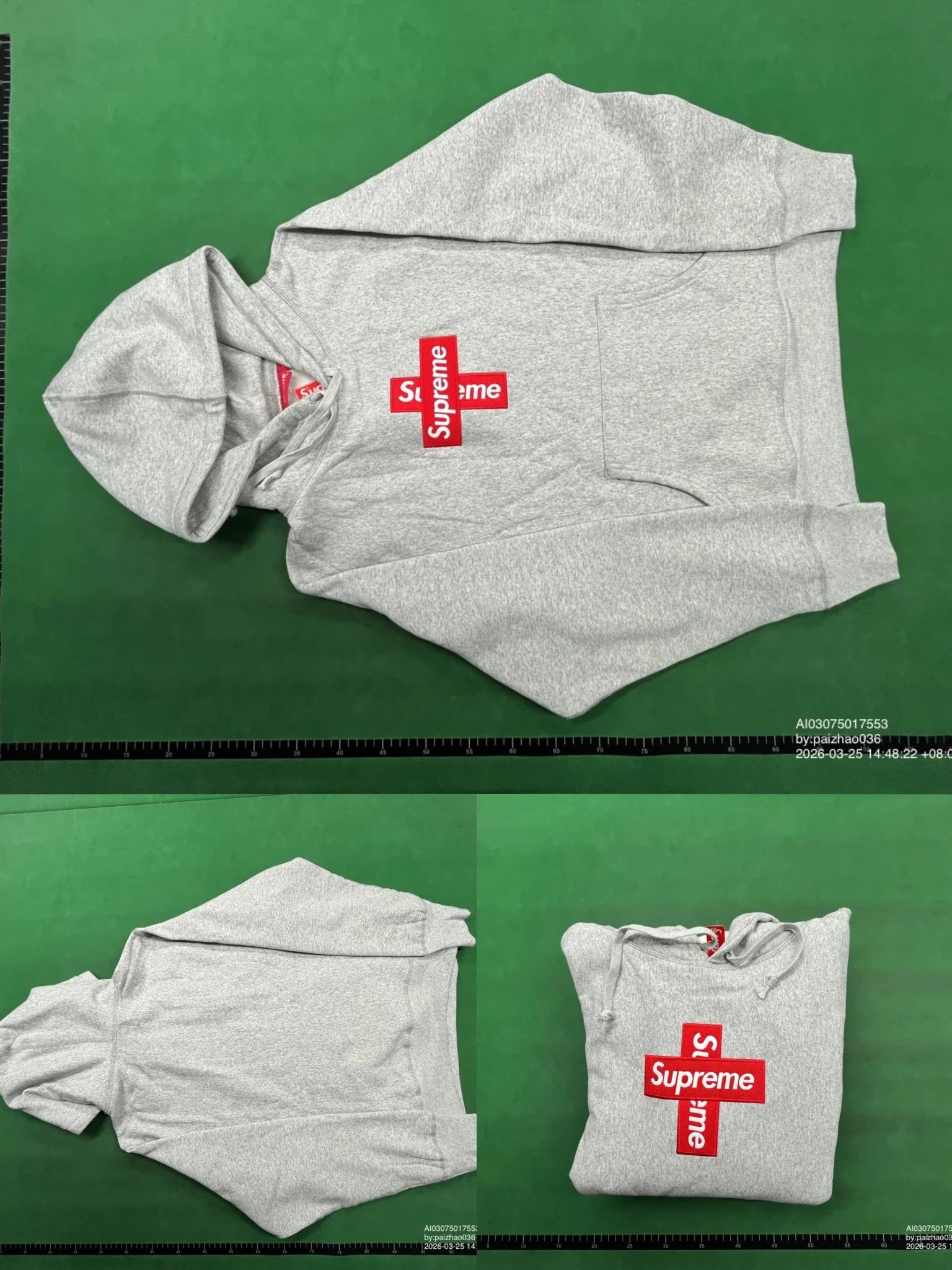 E527 Cross Grey