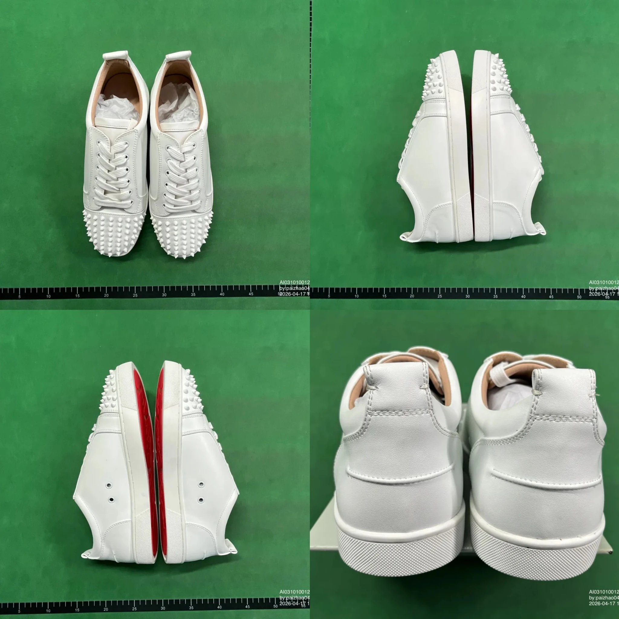 White leather