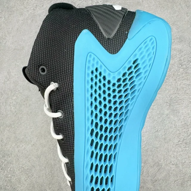 Unbranded Sneakers A.E. 1 high-top basketball shoes with honeycomb side panels product detail image 25