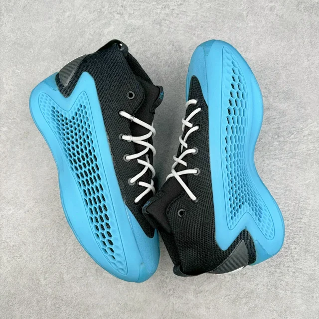 Unbranded Sneakers A.E. 1 high-top basketball shoes with honeycomb side panels product detail image 21