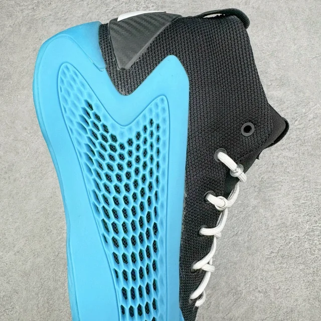 Unbranded Sneakers A.E. 1 high-top basketball shoes with honeycomb side panels product detail image 24