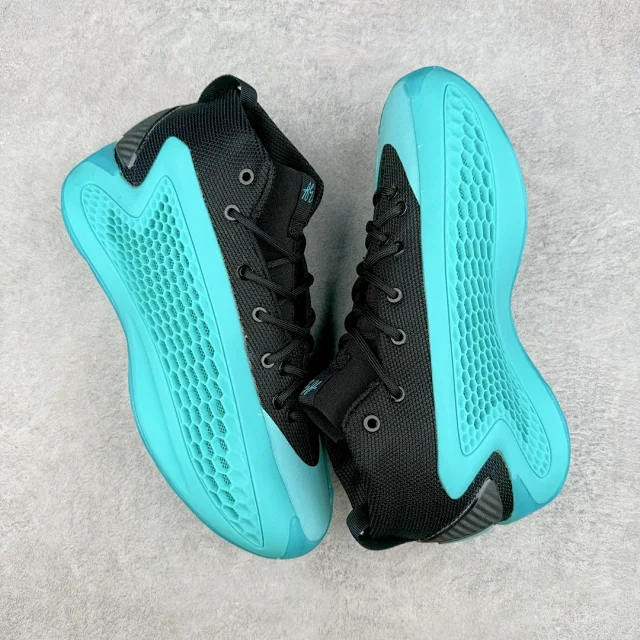 Unbranded Sneakers A.E. 1 high-top basketball shoes with honeycomb side panels product detail image 39
