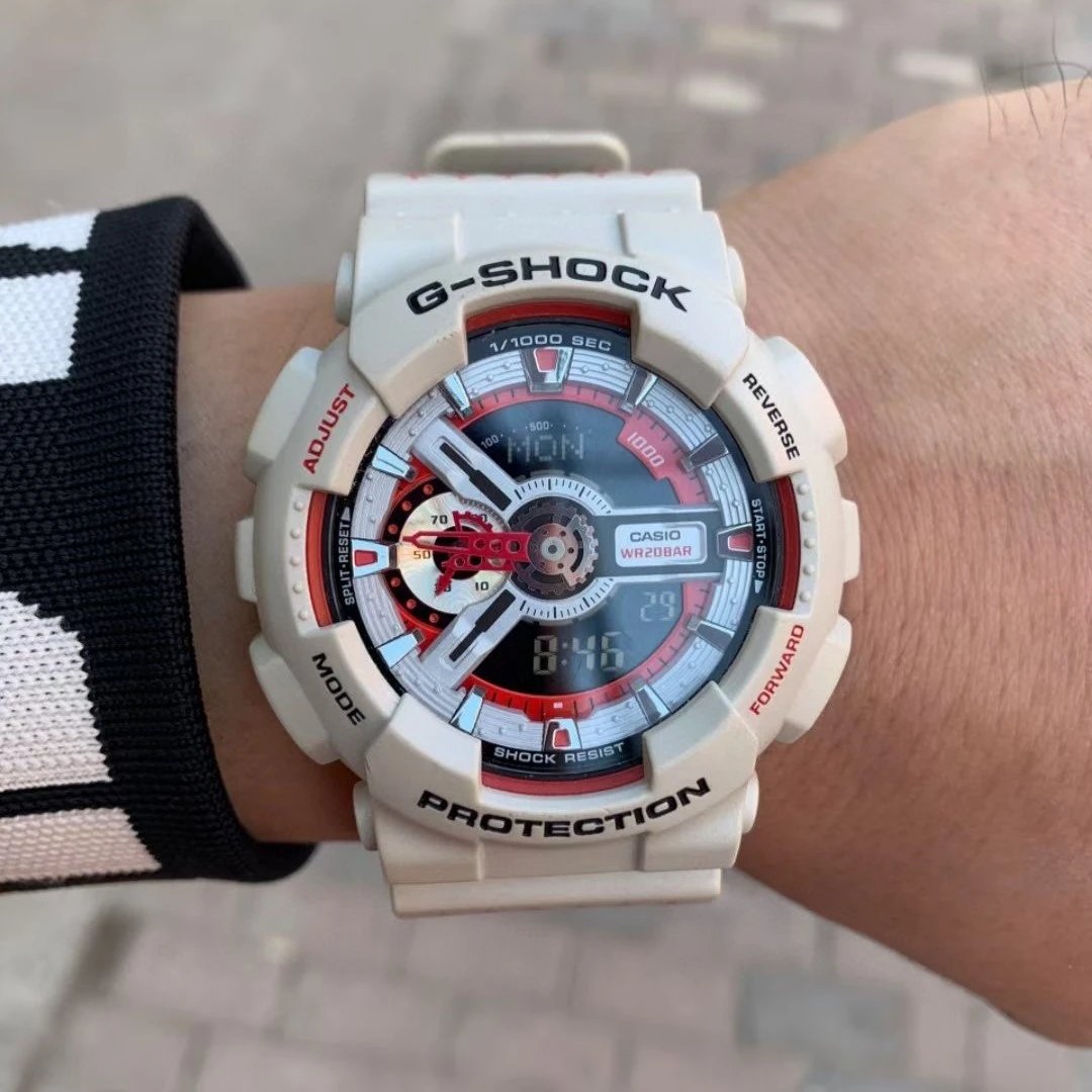 CASIO卡西欧G-SHOCK X Eric Haze 30周年限量纪念款运动手表GA110-110EH-8A