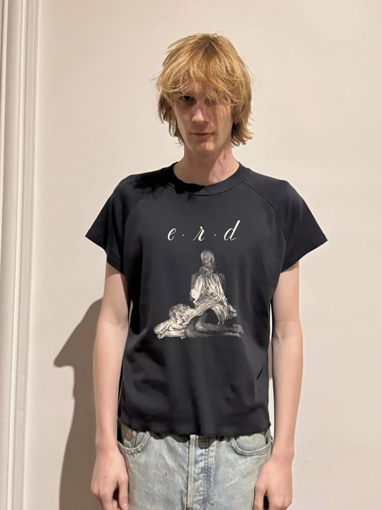 ZP Studio ENFANTS RICHES DÉPRIMÉS (ERD Depressed Rich Kids) New Masked Girl Short Sleeve Tee