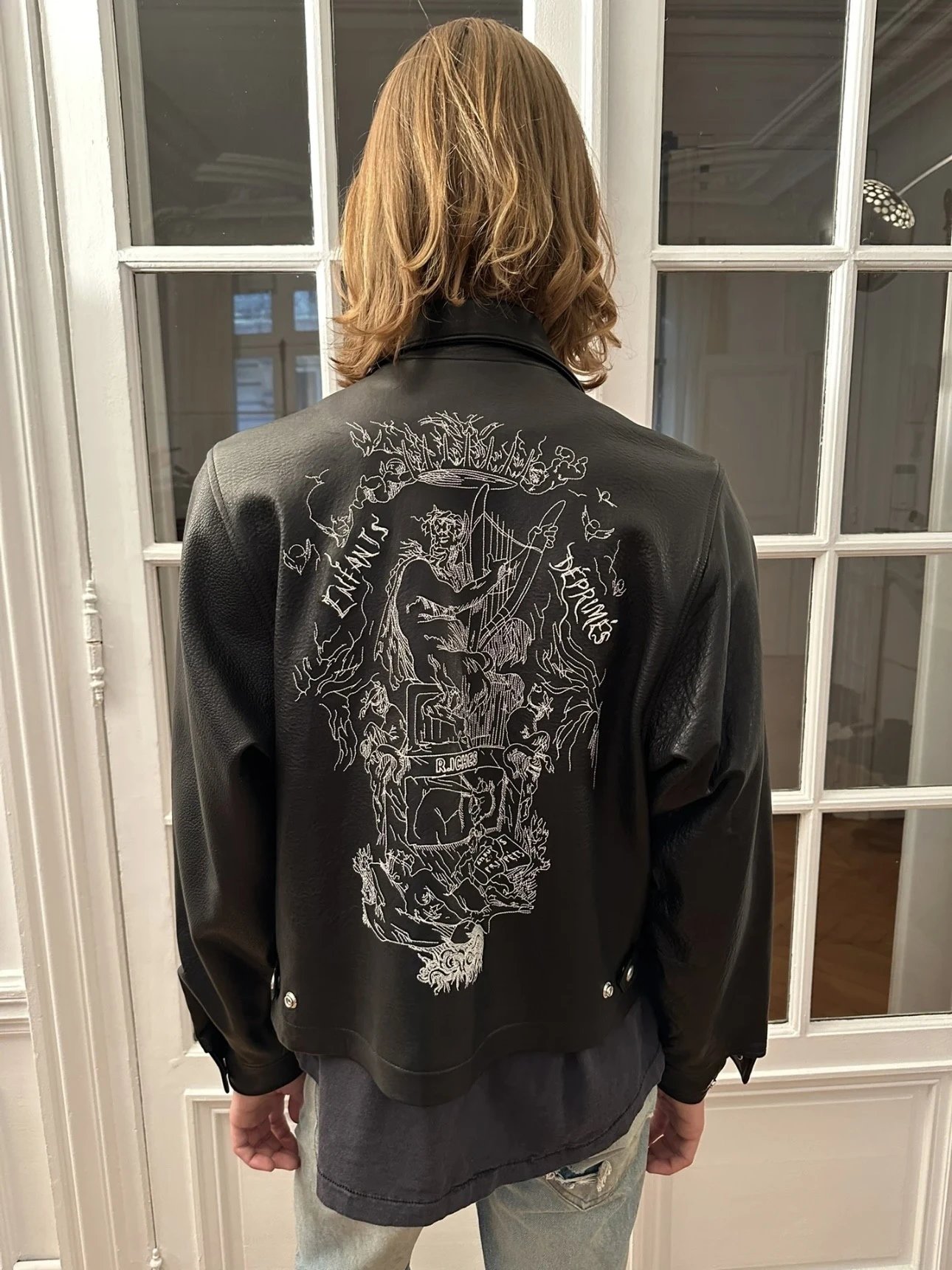 ZP Sample ENFANTS RICHES DÉPRIMÉS (ERD) 25SS "Principles of Love" Lambskin Leather Jacket