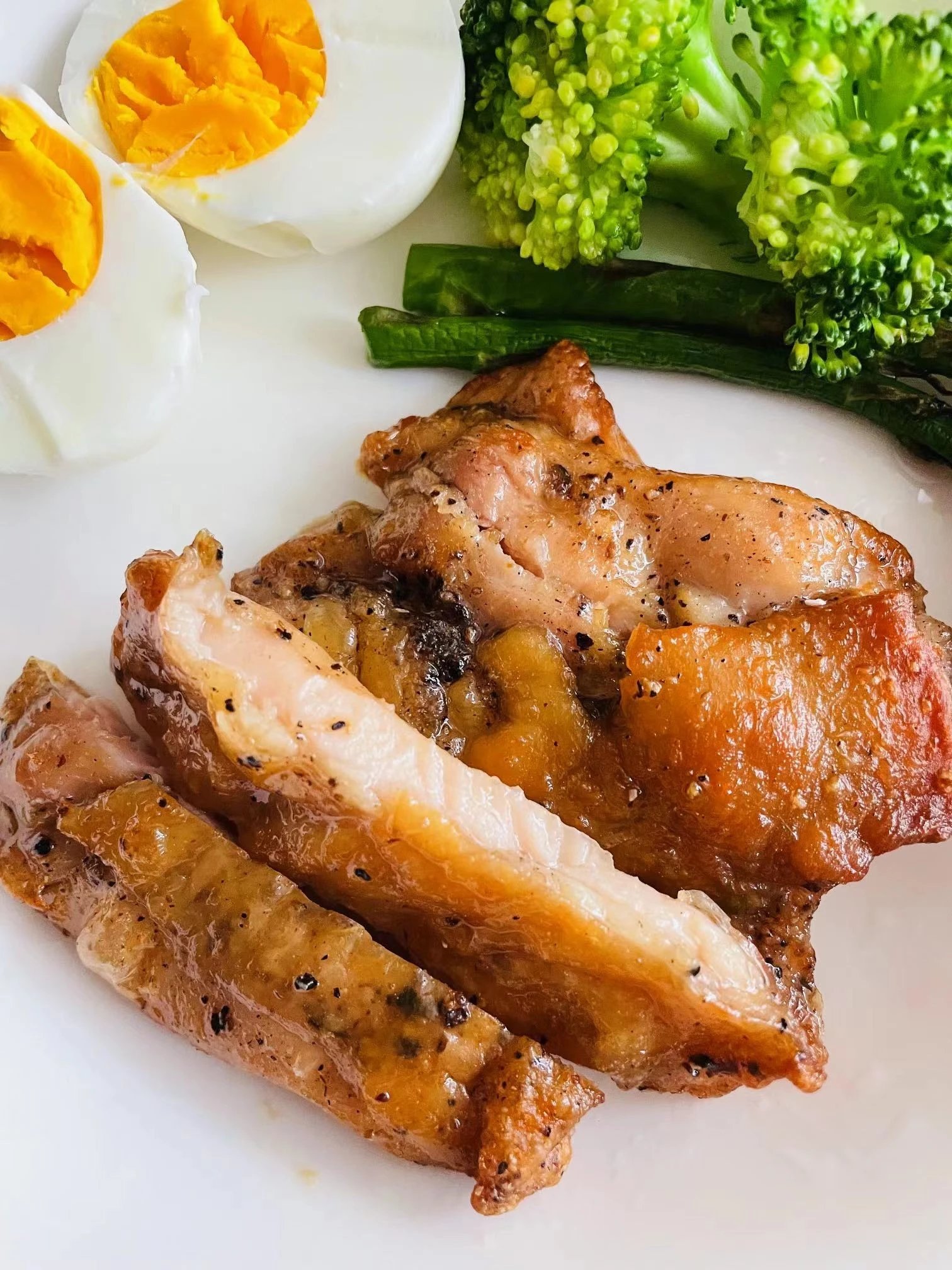 All Chicken Thigh🍗 Meat, Super Delicious! Special Recipe Black Pepper Chicken Thigh Steak, Free-Range Native Chicken, No Preservatives, No Artificial Flavors, Tender and Fully Marinated, No Marinating Needed, No Thawing Needed, Loved by Kids and Adults Alike!